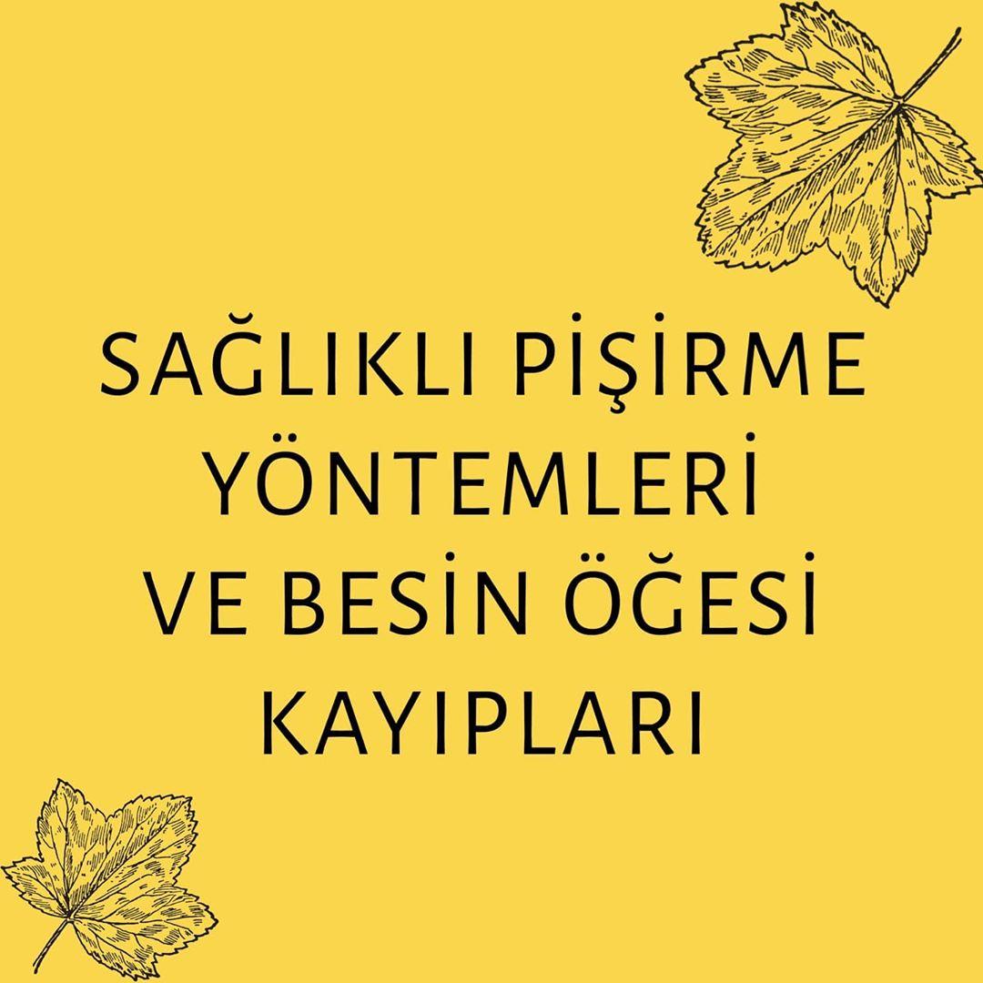 SAĞLIKLI PİŞİRME YÖNTEMLERİ 