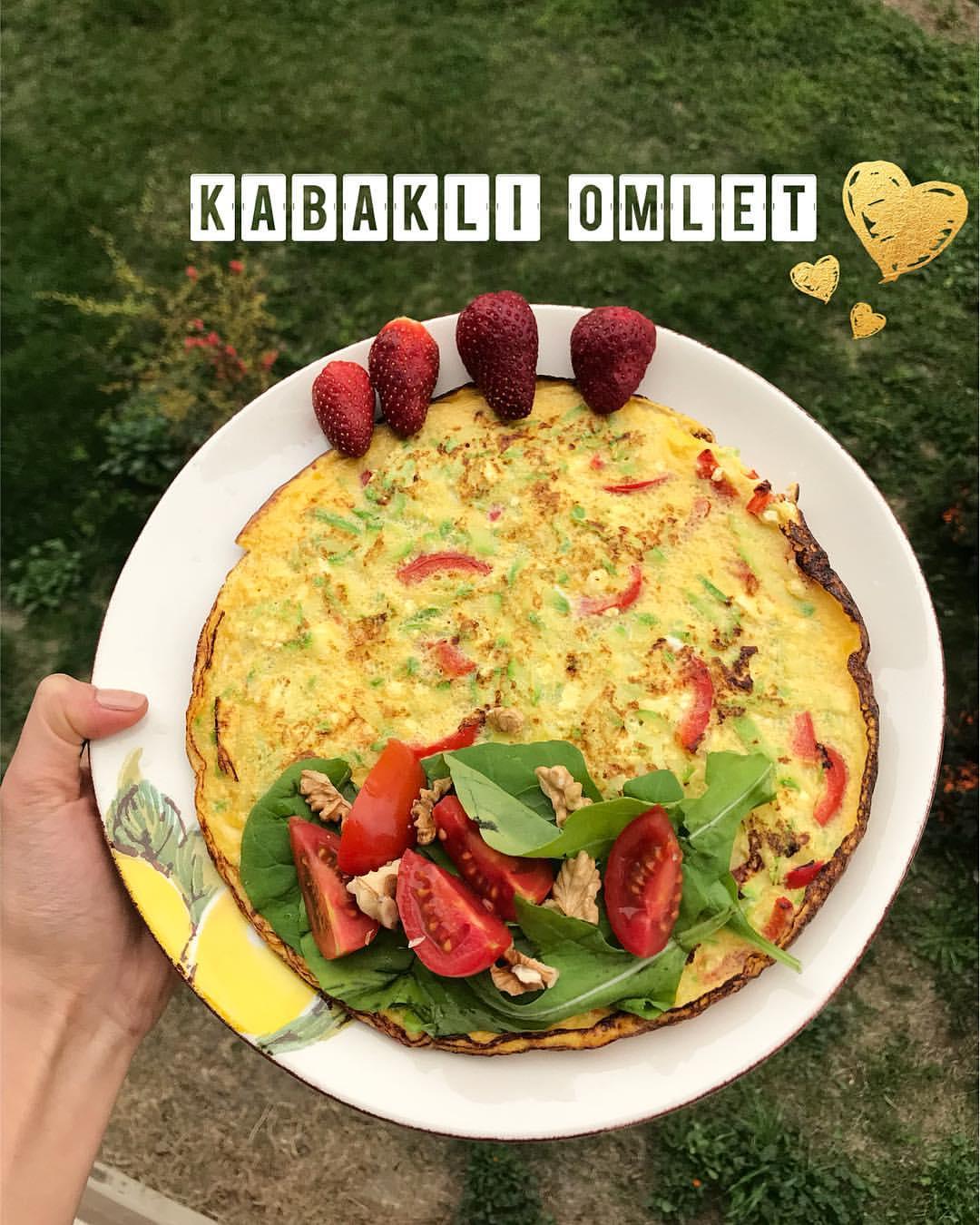 KABAKLI OMLET - DİYETİSYEN ELMAS BURÇİN YÜCEL – ANKARA