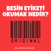 BESİN ETİKETİ 