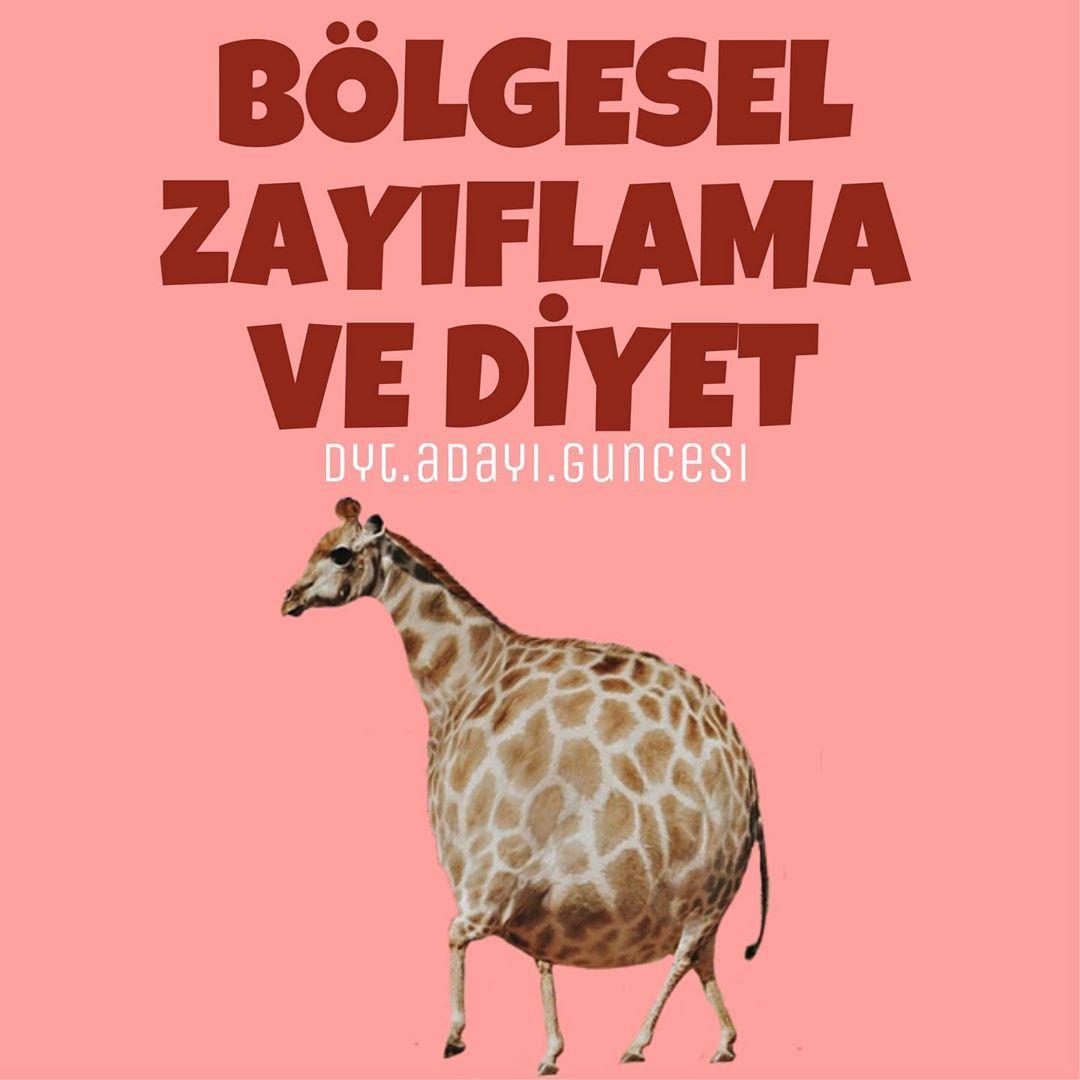 DİYETTE BÖLGESEL ZAYIFLAMA 