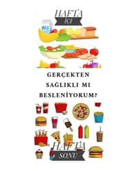 GERÇEKTEN SAĞLIKLI MI BESLENİYORUM? 