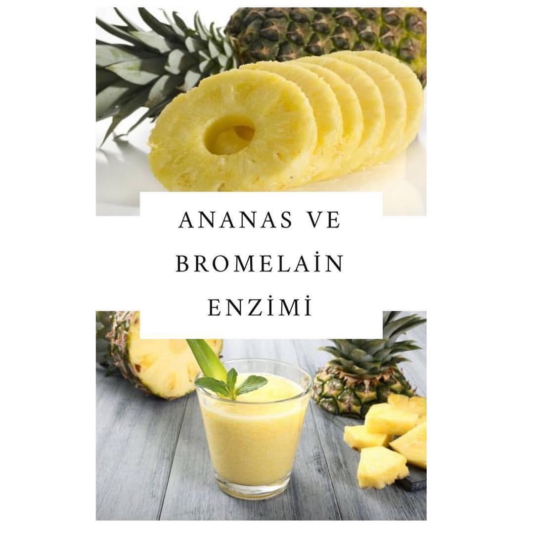 ANANAS VE BROMELAİN ENZİMİ 