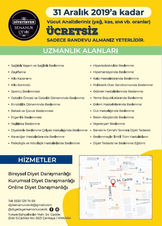 Senanur Çevik Beslenme ve Diyet Danışmanlık Merkezi - 15. Fotoğraf