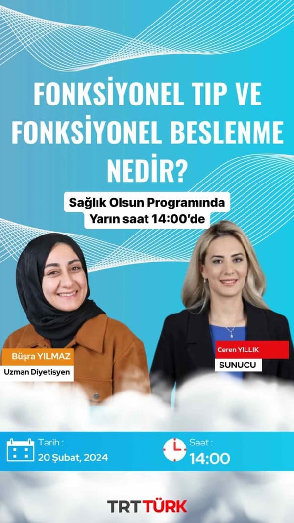 Uzman Diyetisyen Büşra Yılmaz - 4. Fotoğraf Uzman Diyetisyen Büşra Yılmaz - 4. Fotoğraf